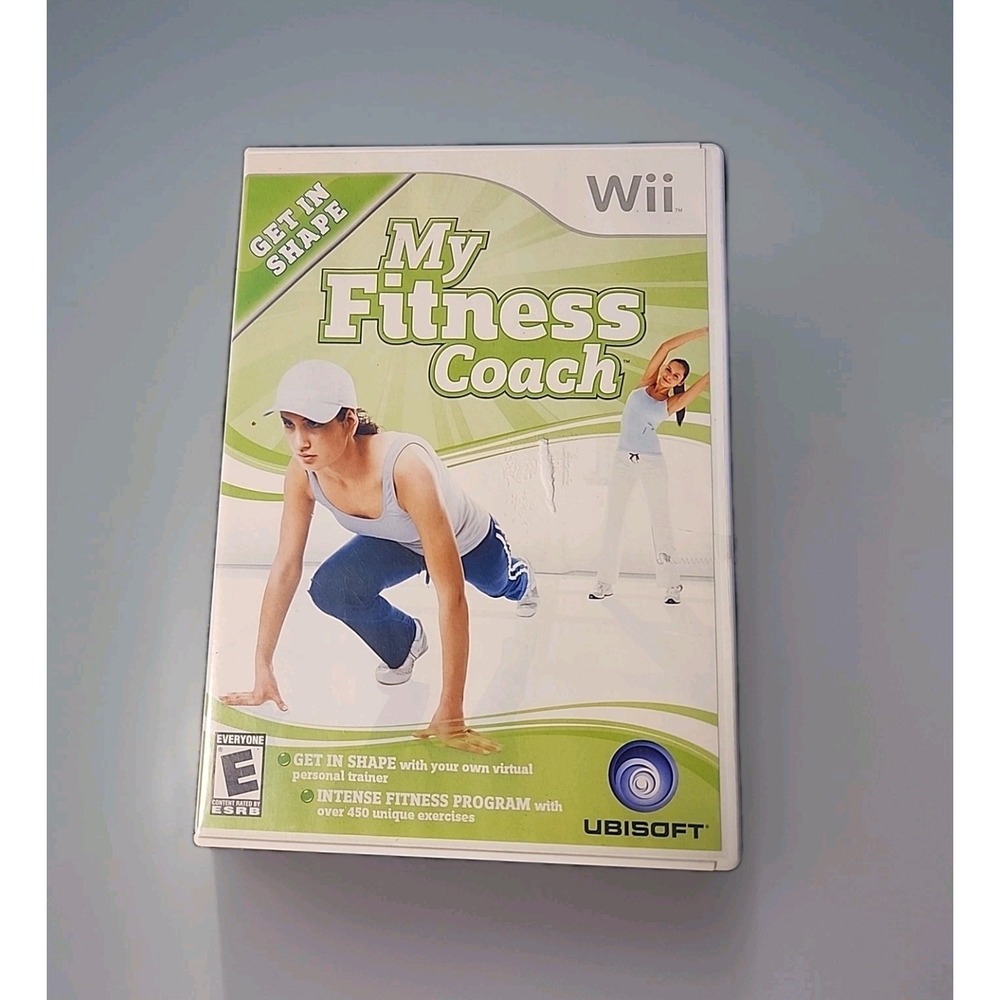 My Fitness Coach Nintendo Wii, 2008 Intense Fitness‎ Program Instruction +Manual